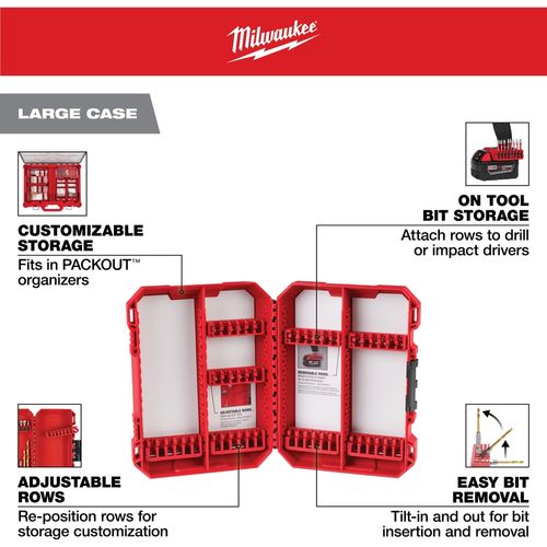 Main product image of Customizable Large Case for Impact Driver Accessories, 48-32-9922