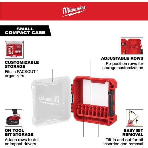 Main product image of Customizable Small Compact Case for Impact Driver Accessories, 48-32-9930