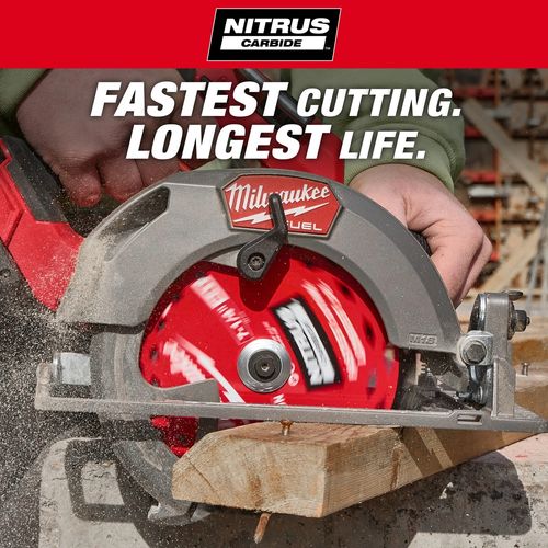 Main product image of 7-1/4" 24T NITRUS Carbide Framing & Demolition Circular Saw Blade - (Pack of 3), 48-40-0753