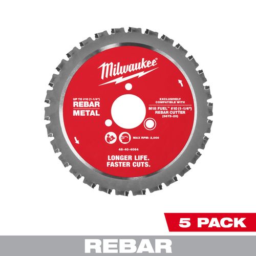 Main product image of 1-1/4" Rebar Cutting Blade (Pack of 5)