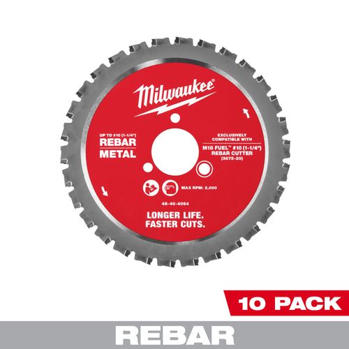 Main product image of 1-1/4" Rebar Cutting Blade (Pack of 10)
