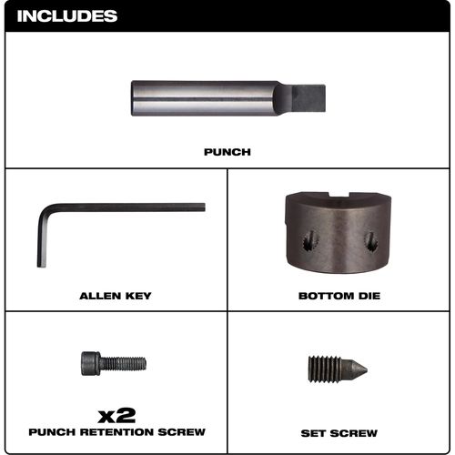 Main product image of M18 FUEL 10Ga Nibbler Punch & Die Set, 48-44-0274