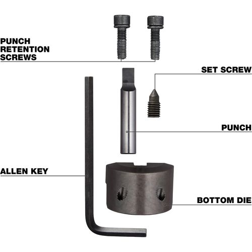 Main product image of M18 FUEL 10Ga Nibbler Punch & Die Set, 48-44-0274