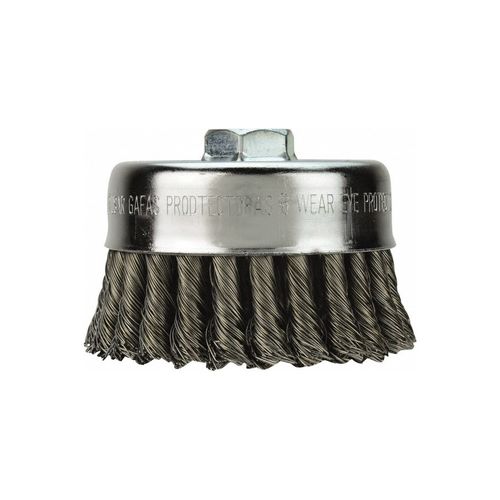 Main product image of 3-1/2" Knot Wire Cup Brush - Carbon Steel, 48-52-5067