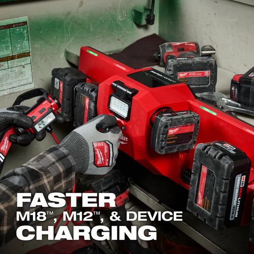 Main product image of M18 and M12 Gangbox Rapid Charger, 48-59-1804