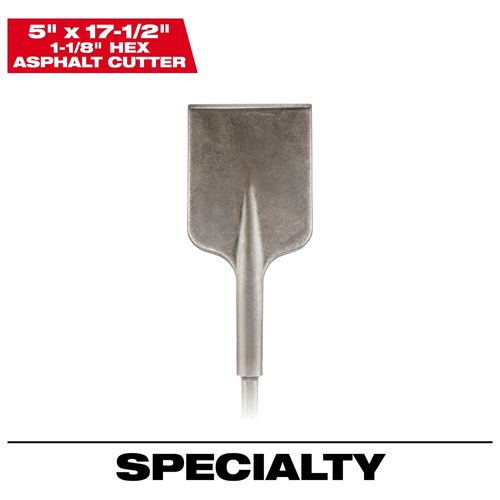 Main product image of 1-1/8" Hex Demo 17-1/2" Asphalt Cutter, 48-62-4020