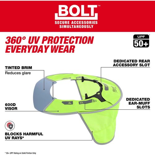 Main product image of BOLT Sun Visor with Sunshade, 48-73-1078