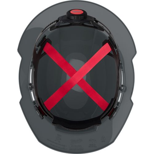 Main product image of BOLT Gray Full Brim Hard Hat w/4pt Ratcheting Suspension (USA) - Type 1, Class E, 48-73-1115