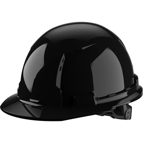 Main product image of BOLT Black Front Brim Vented Hard Hat w/6pt Ratcheting Suspension (USA) - Type 1, Class C