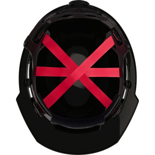 Main product image of BOLT Black Front Brim Vented Hard Hat w/6pt Ratcheting Suspension (USA) - Type 1, Class C
