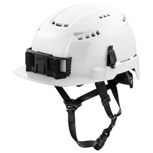 Main product image of BOLT White Front Brim Vented Safety Helmet (USA) - Type 2, Class C, 48-73-1320