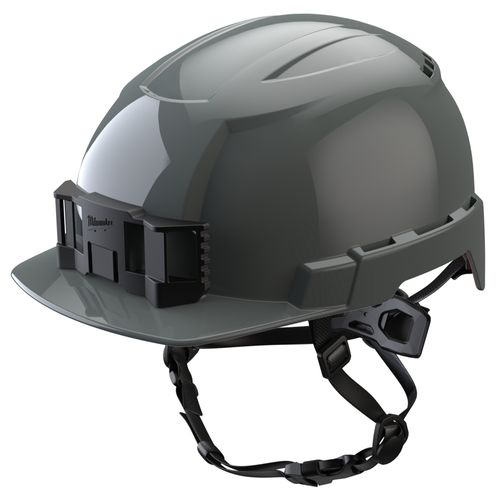 Main product image of BOLT Gray Front Brim Helmet with BOLT - Class E, 48-73-1337