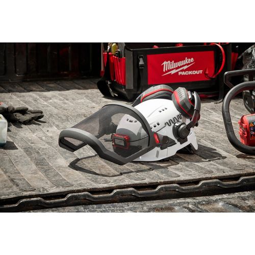 Main product image of BOLT Full Face Shield - Metal Mesh (Compatible with Milwaukee Safety Helmet, No Brim