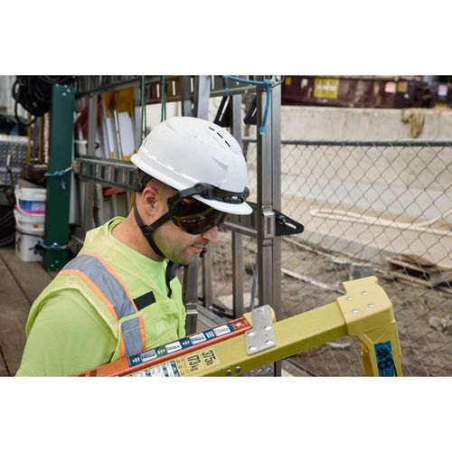 Main product image of BOLT 4PT Safety Orange Front Brim Non-Vented Safety Helmet - Type 2, Class E, 48-73-1533