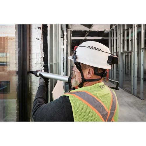 Main product image of BOLT 4PT Grey Front Brim Non-Vented Safety Helmet - Type 2, Class E, 48-73-1535