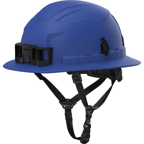 Main product image of BOLT 4PT Blue Full Brim Non-Vented Safety Helmet - Type 2, Class E, 48-73-1545