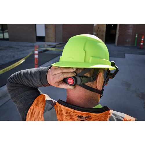 Main product image of BOLT 4PT Blue Full Brim Non-Vented Safety Helmet - Type 2, Class E, 48-73-1545