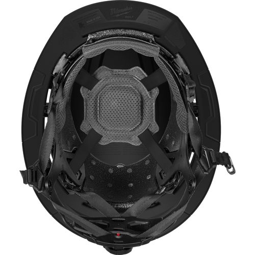 Main product image of BOLT 4PT Black Full Brim Non-Vented Safety Helmet - Type 2, Class E, 48-73-1551