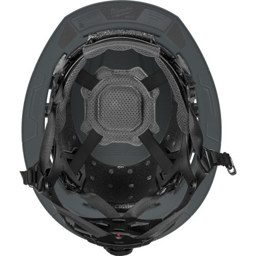Main product image of BOLT 4PT Grey Full Brim Non-Vented Safety Helmet - Type 2, Class E, 48-73-1555