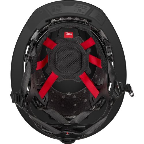 Main product image of BOLT Black Full Brim Vented Safety Helmet – Type 2, Class C, 48-73-1660