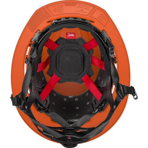 Main product image of BOLT Safety Orange Full Brim Vented Safety Helmet – Type 2, Class C, 48-73-1662