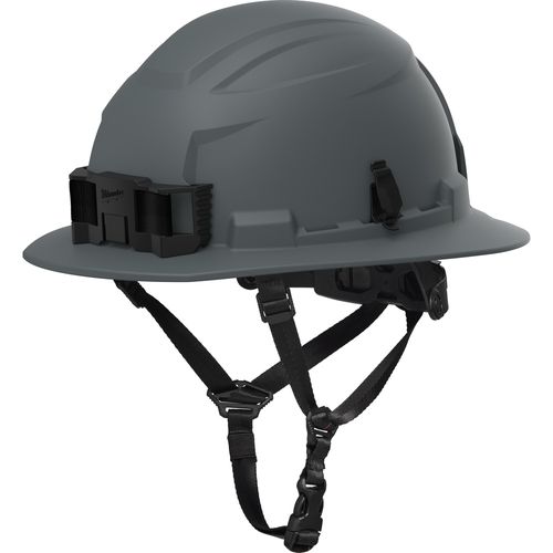 Main product image of BOLT Gray Full Brim Safety Helmet – Type 2, Class E, 48-73-1665
