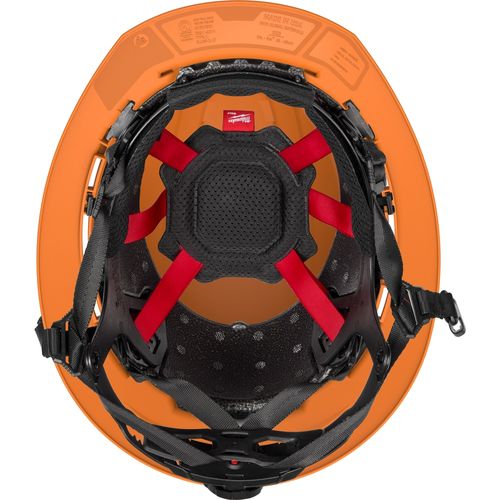Main product image of BOLT Orange Full Brim Non-Vented Safety Helmet – Type 2, Class E, 48-73-1689