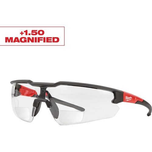 Main product image of Safety Glasses - +1.50 Magnified Clear Anti-Scratch Lenses (Polybag), 48-73-2203
