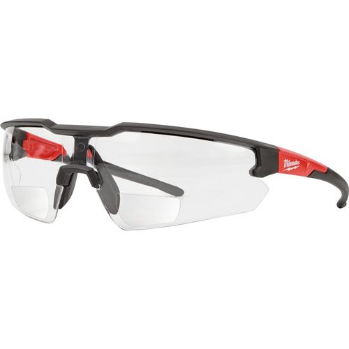 Main product image of Safety Glasses - +2.00 Magnified Clear Anti-Scratch Lenses (Polybag), 48-73-2205