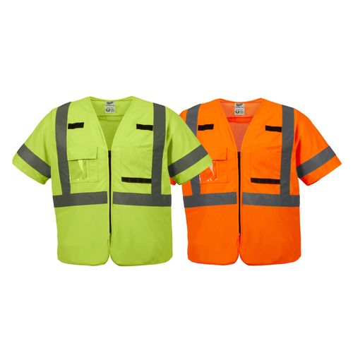 Main product image of Class 3 High Visibility Orange Safety Vest (4XL/5XL), 48-73-5148