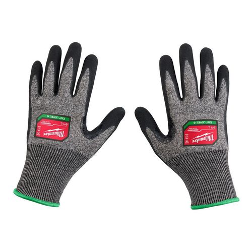 Main product image of Cut Level 6 High-Dexterity Nitrile Dipped Gloves (Large), 48-73-7002