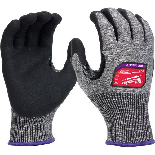Main product image of 12 Pair Cut Level 7 High-Dexterity Nitrile Dipped Gloves (Medium) 48-73-7011B