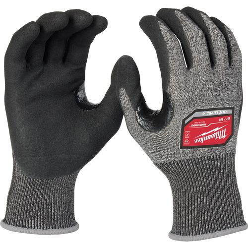 Main product image of Cut Level 4 High-Dexterity Nitrile Dipped Gloves (Medium) 48-73-7141