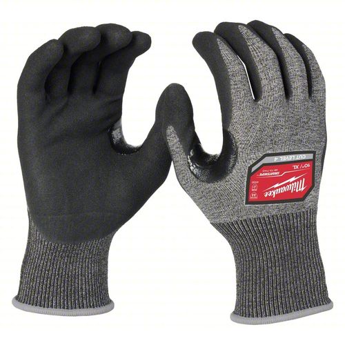 Main product image of Cut Level 4 High-Dexterity Nitrile Dipped Gloves - XL