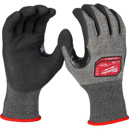 Main product image of Cut Level 5 High-Dexterity Nitrile Dipped Gloves (2XL) 48-73-7154E