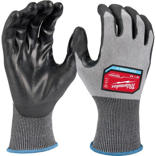 Main product image of 12 Pair Cut Level 2 High Dexterity Polyurethane Dipped Gloves (Medium) 48-73-8721B