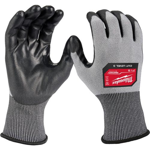 Main product image of 12 Pair Cut Level 3 High Dexterity Polyurethane Dipped Gloves (Small) 48-73-8730B