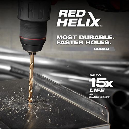 Main product image of 3/32" COBALT RED HELIX Drill Bit, 48-89-2303