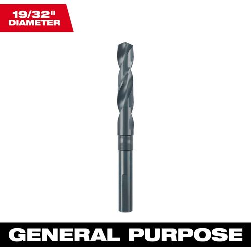 Main product image of 19/32" S&D Black Oxide Drill Bit, 48-89-2741