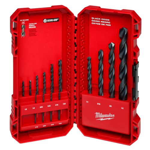 Main product image of 14 Piece THUNDERBOLT Black Oxide Drill Bit Set , 48-89-2800