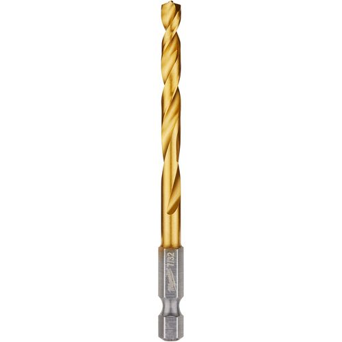 Main product image of 7/32" SHOCKWAVE Impact Duty RED HELIX Titanium Drill Bit, 48-89-4611