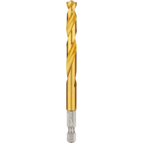 Main product image of 5/16" SHOCKWAVE Impact Duty RED HELIX Titanium Drill Bit, 48-89-4617