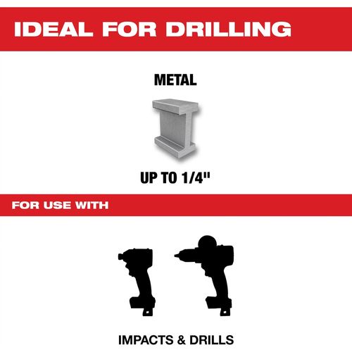 Main product image of SHOCKWAVE Impact Duty 1/4-20 UNC Drill and Tap Bit, 48-89-4873