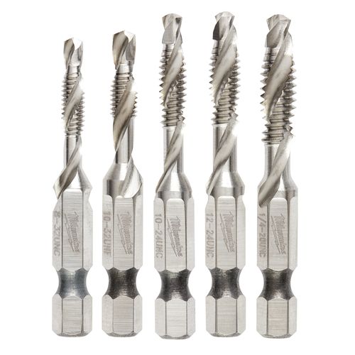 Main product image of 5 Piece SHOCKWAVE Impact Duty Drill and Tap Bit Set, 48-89-4874