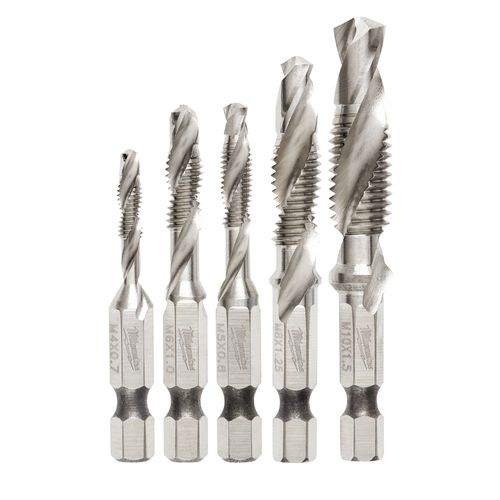 Main product image of 5 Piece SHOCKWAVE Impact Duty Metric Drill and Tap Bit Set, 48-89-4875