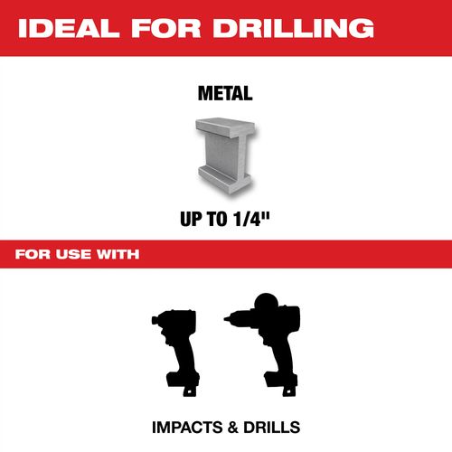 Main product image of 5 Piece SHOCKWAVE Impact Duty Metric Drill and Tap Bit Set, 48-89-4875
