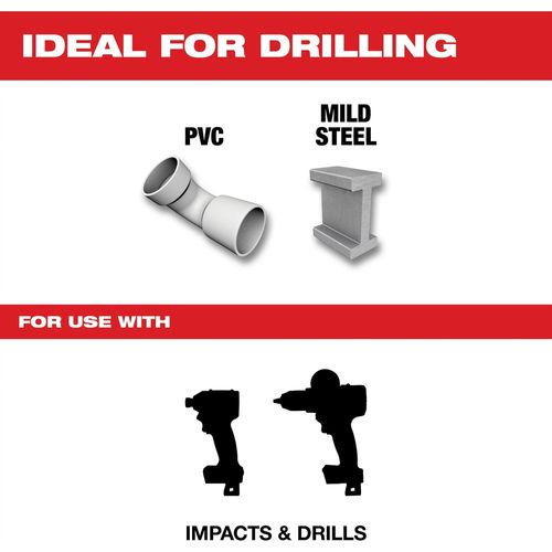 Main product image of 8 Piece Impact Step and Drill Bit Set, 48-89-9252