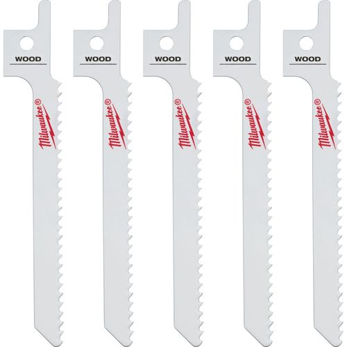 Main product image of 3-1/2" 10 TPI SAWZALL Blade for Wood Scroll (Pack of 5), 49-00-5310