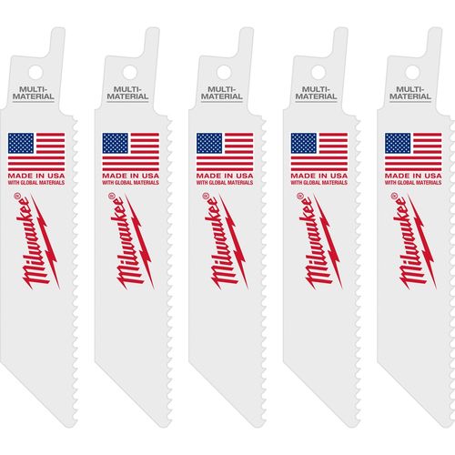 Main product image of 4" 10 TPI SAWZALL Blade for Multi-Material (Pack of 5), 49-00-5410