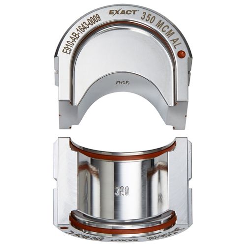 Main product image of EXACT 350 MCM Aluminum 12T U-Style Die, 49-12-U350